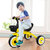 永久 （FOREVER）儿童三轮车婴幼儿脚踏车1-2-3岁手推车宝宝单车小孩玩具车童车男女宝宝自行车(黄色)第8张高清大图