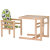 小龙哈彼 实木儿童餐椅 LMY307-M150(绿色)第2张高清大图