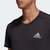 阿迪达斯男装跑步运动短袖T恤GC7873XS黑色 国美甄选第5张高清大图