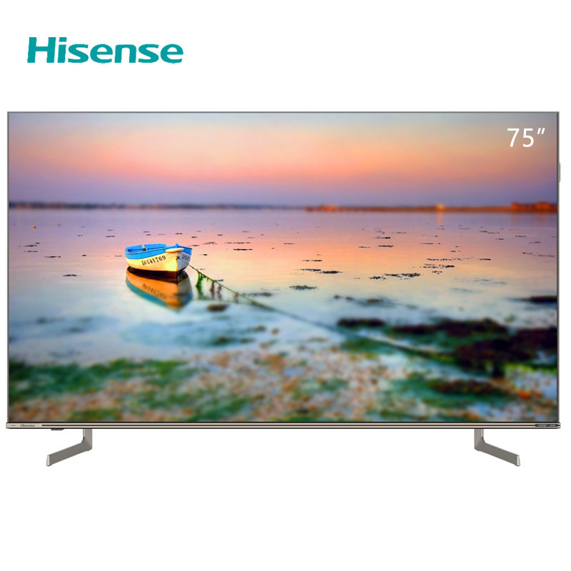 海信hisense75u7g75英寸4k智能博朗金uled全面屏电视