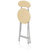 慧乐家木面靠背钢折椅 木质折叠凳 22017第4张高清大图