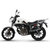 启典KIDEN摩托车 升级版KD150-G 单缸风冷150cc骑式车(珍珠白大货架款)第4张高清大图