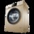 Haier/海尔滚筒9公斤家用大容量变频节能静音全自动滚筒洗衣机 G90818BG 洗衣机滚筒一级(香槟金 9公斤)第2张高清大图