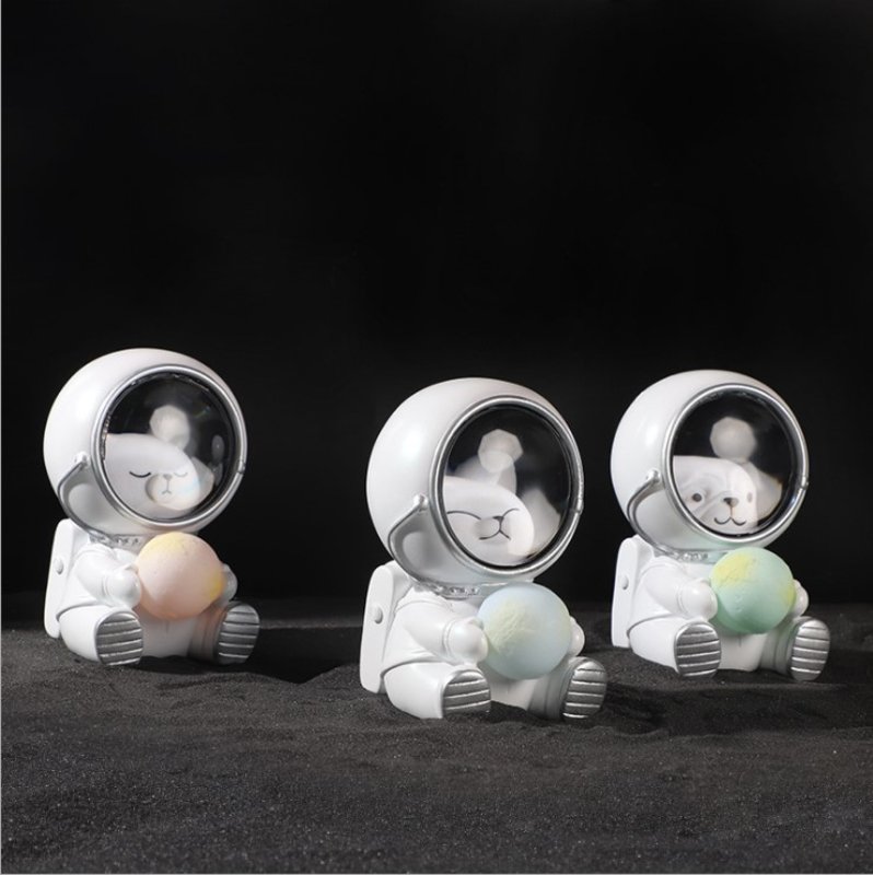 星空小夜灯太空人宇航员治愈系小摆件创意生日礼物男女生儿童玩具猫咪