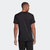 阿迪达斯男装跑步运动短袖T恤GC7873XS黑色 国美甄选第2张高清大图