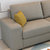 一米色彩布艺沙发简约现代小户型沙发客厅家具可拆洗三人位布沙发转角组合(1号色 三人位不含脚踏)第5张高清大图