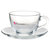 (国美自营)帕莎帕琦欧式透明咖啡带把杯碟215ml耐高温玻璃套装牛奶热饮杯2套装97948第2张高清大图