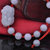 梦克拉Mkela 翡翠貔貅手链 瑞气貔貅 翡翠圆珠手串 红绳貔貅手链第3张高清大图