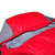 ROCVAN诺可文户外1500g白鸭绒-25摄氏度加长加宽羽绒睡袋B028(红色)第2张高清大图