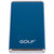 高尔夫（GOLF）GF-003移动电源充电宝（蓝色）（3100mAh）第3张高清大图