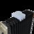格力（GREE）NDY07-26 取暖器 电油汀 家用电暖器电热油汀式静音 电暖气(金黑色)第5张高清大图
