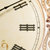 汉时欧式客厅轻奢装饰双面钟实木静音挂钟创意时尚石英钟表 HDS21(棕色大号)第5张高清大图