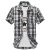 2013新款拼色新 装男士格子衬衫短袖新款平铺 G17-377(红格 M)第2张高清大图