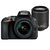 Nikon/尼康D5600套机 入门单反相机 触摸屏(18-55VR+55-200VR 官方标配)第2张高清大图