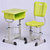 兴淮家具 ABS塑钢课桌椅  JX-KZ002 600*400*7600mm(浅黄色 塑钢)第2张高清大图