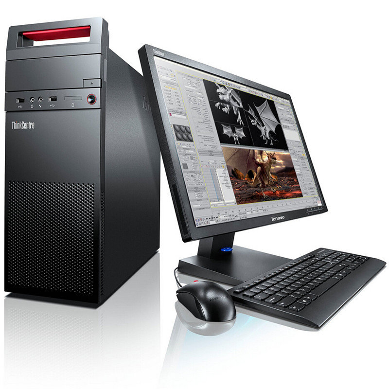 联想(thinkcentre)e73(10c0a01rcd)台式电脑(i3-4130 4g 500g 集显