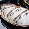 【礼盒装】officenoki陶瓷餐具22头新中式轻奢餐具(默认 默认)