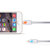浩酷HOCO 智能品牌原装苹果6数据线充电适用iPhone5/5s/6s/7 plus/ipad(银色)第3张高清大图