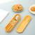 生活无忧LATTLIV雅致餐具筷子勺子式餐具套装便携三件套带收纳盒(橙色)第4张高清大图
