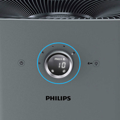 飞利浦（Philips） AC6606/00 深灰色 Vitashield IPS双效微护盾采用双动力设计 空气净化器