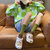 Crocs卡洛驰经典款男女洞洞鞋中性轻便沙滩鞋透气凉鞋花园鞋10001(薄荷绿-3TI 34-35（M3W5）210mm)第3张高清大图