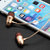 合立 H5耳塞式耳机 入耳式 线控主播监听运动 苹果电脑通用hifi(粉色)第4张高清大图