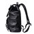 Cnoles蔻一男士双肩包 潮流学生书包韩版背包大容量防泼水旅行包(黑色)第4张高清大图