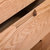 宾力弗 北欧全实木床头柜双抽白橡木卧室原木家具现代简约储物实木床边柜(图片色 默认)第5张高清大图
