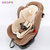 韩国 aikaya爱卡呀儿童安全座椅isofix 3c 进口宝宝婴儿安全座椅汽车用 0-7岁(坐躺调节 车载头等舱)(罗兰紫)第5张高清大图