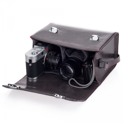 徕卡(Leica)莱卡T 大M-P M9 XV Typ701微单 原装相机包 单肩斜跨摄影背包 皮包18761#