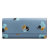 COACH 蔻驰 女士新款花卉印花涂层帆布柔软钱包53751(蓝色)第3张高清大图