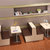 咖啡厅卡座沙发西餐厅甜品店奶茶店沙发桌椅茶餐厅汉堡店餐饮沙发(120*60单桌)