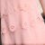 苏醒的乐园 2013夏装新款新品女装淑女雪纺修身蛋糕裙连衣裙L424(粉色 S)第4张高清大图