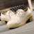 洛尚2017秋季新款低帮编织鞋头女鞋淑女单鞋LS017(米色 35)第3张高清大图