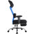 野火电脑椅 可躺休闲椅 家用办公椅 人体工学网布职员椅 老板椅 X1(天蓝色)第4张高清大图