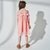 韩都衣舍童装夏装新款蕾丝公主裙女童连衣裙裙子TR8006堇(150/72 粉色)第3张高清大图