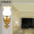 汉斯威诺led壁灯床头灯现代创意卧室壁灯客厅阳台灯墙壁灯时尚创意灯具灯饰新款壁灯HS302005(双头. 无光源)第4张高清大图