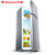 万宝(Wanbao) BCD-126 126升双门冰箱 家用小冰箱 冷藏冷冻电冰箱 银色(银拉丝)第4张高清大图
