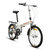 永久自行车20寸 7级变速 铝合金车圈 时尚男女士折叠单车QJ003(白色 20寸7速)第4张高清大图
