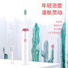 韩国现代（HYUNDAI）声波电动牙刷防水智能持久续航（配5个刷头）QC-DYS6503