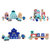 巧之木城市建筑积木婴幼儿童玩具塑料QZM-0895 133粒积木+48片拼图第5张高清大图