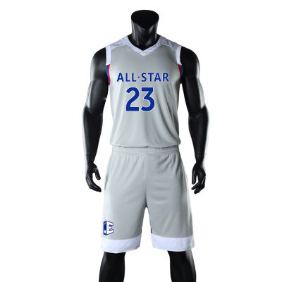 并力NBA17全明星篮球服威少球衣詹姆斯库里