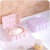 【颜色随机发】香皂盒 创意 浴室沥水塑料带盖肥皂盒 家庭用蔷薇花朵旅行香皂盒lq186第5张高清大图