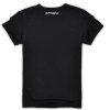 斯帕乐纯品牌LOGO圆领印花休闲短袖T恤3211C700(黑色 M)