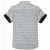斯帕乐SIPPARO纯棉英伦条纹时尚休闲短袖衬衫3212(灰色 XXL)第3张高清大图