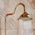 吉派（JiPAi）卫浴淋浴花洒套装全铜欧式金色冷热升降花洒(5099铜配+钛金)第4张高清大图