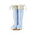 谋福 防水耐磨耐酸碱 食品专用卫生靴 高帮安全靴 LT-101H 白色 加绒(白色 加绒 44)第2张高清大图