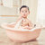 日康婴儿浴盆洗澡盆0-6岁蓝色RK-8001 坐躺两用第9张高清大图