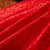 爱之小径家纺典雅中式婚庆四件套 加厚床单被套 大红色结婚床品多件套(皇家如意 220*240六件套)第3张高清大图