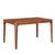 <定制家具>胡桃木色长方形餐桌(棕色)第4张高清大图